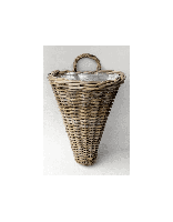 Mand Balkonmand l30b18h16cm grijs Van der Leeden - Van der leeden - thumbnail