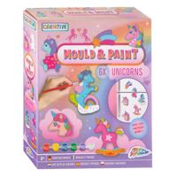 Grafix Gips gieten en schilderen - eenhoorn - thumbnail