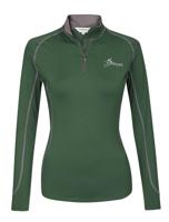 LeMieux Climate Base Layer techshirt groen maat:l - thumbnail