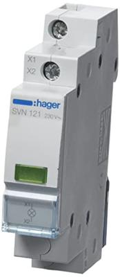 Hager SVN121 Signaalgever Groen 230 V
