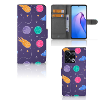 OPPO Reno8 Pro | Wallet Case | met Pasjes | Space - thumbnail