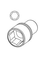 KS Tools 9171232 9171232 Verwisselbare kop 32 mm - thumbnail