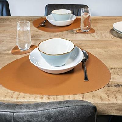 Krumble Placemat set design - 8 stuks - Bruin