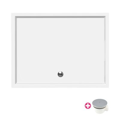 Xenz Mariana douchebak 130x100x4cm rechthoek Acryl Wit 6958-01 Xenz Mariana douchebak 130x100x4cm rechthoek Acryl Wit 6958-01