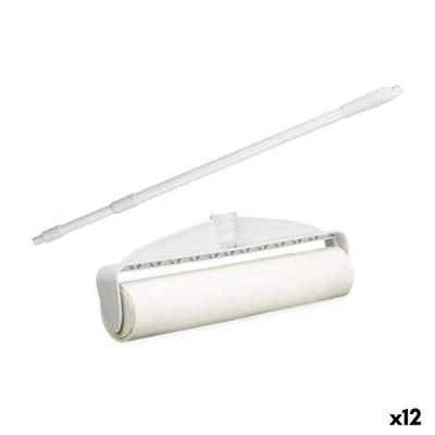Kledingroller Wit 25 x 70 x 6,5 cm Telescopisch (12 Stuks)