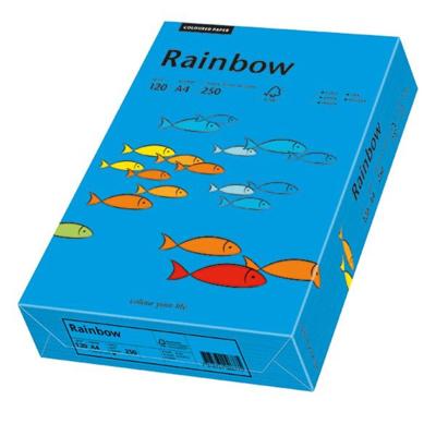 Papyrus kopieerpapier regenboog blauw A4 120gr 250vel Papyrus kopieerpapier regenboog blauw A4 120gr 250vel