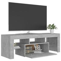 Tv-meubel met LED-verlichting 120x35x40 cm betongrijs - thumbnail