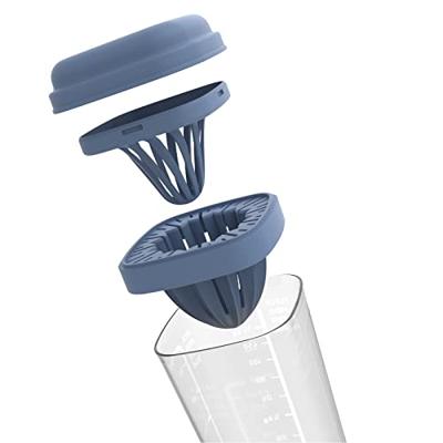 Rotho Loft Shaker met Pers 1L Horizon Blauw/Transparant - thumbnail