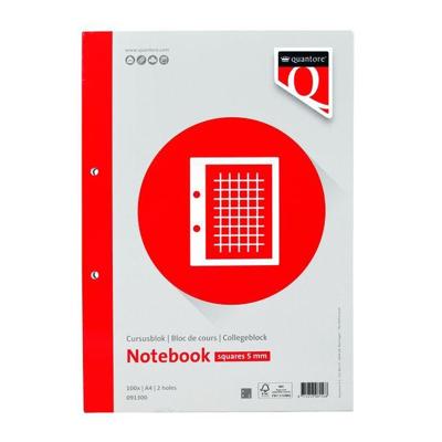 Cursusblok quantore a4 80gr ruit 5mm be