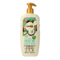 Lovea Bodylotion organic coconut oil for dry skin 250 Milliliter - thumbnail