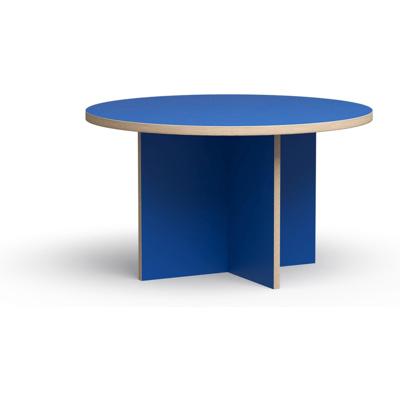 HKliving Dining Table eettafel Ø130 cm blue