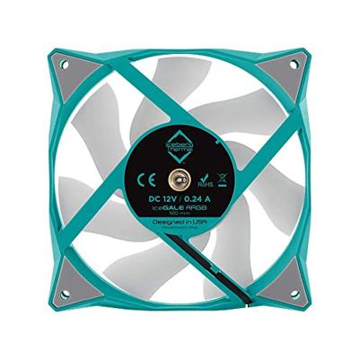 Iceberg Thermal IceGALE ARGB PC-ventilator Turquoise