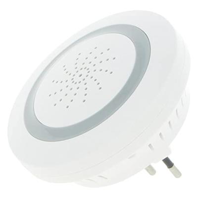 Qnect Slimme Wifi Sirene - 85 dB - Wit