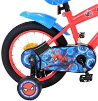 Spiderman Marvel spider-man kinderfiets - jongens - 14 inch - rood/blauw - thumbnail