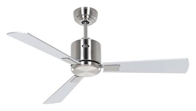 CasaFan ECO NEO III 103 BN-WN/SI WiFi Flügel Wenge/silber Plafondventilator 16 W (Ø x h) 103 cm x 360 mm Chroom (geborsteld) Met afstandsbediening, Timer, Met CasaFan ECO NEO III 103 BN-WN/SI WiFi Flügel Wenge/silber Plafondventilator 16 W (Ø x h) 103 cm x 360 mm Chroom (geborsteld) Met afstandsbediening, Timer, Met