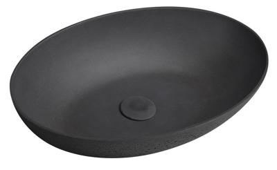 Vrijstaand Waskom Sapho Formigo 60x40 cm Antraciet