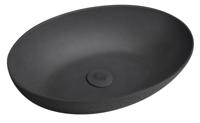 Vrijstaand Waskom Sapho Formigo 60x40 cm Antraciet - thumbnail