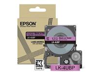 Epson LK-4UBP Zwart, Paars - thumbnail
