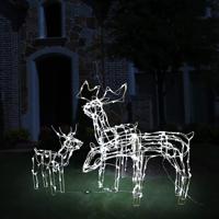 VidaXL 3-delige kerstverlichting rendieren 229 led's - thumbnail