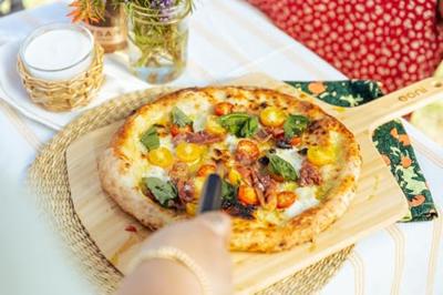 Ooni Bamboo Pizza Peel & Serving Board grillbestek