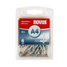 Novus Blindklinknagel A4 X 6mm | Alu SB | 30 stuks - 045-0023 045-0023