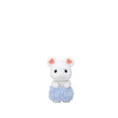 Sylvanian Families familie Marshmallow muis badtijd broer en zus