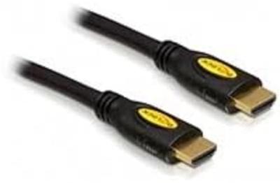 Delock 82584 Kabel High Speed HDMI met Ethernet - HDMI-A male > HDMI-A male 4K 1,0 m