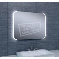 Bracket spiegel rechthoek met LED, dimbaar en spiegelverwarming 80 x 60 cm - thumbnail