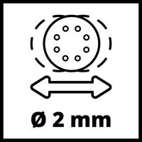 Einhell Power X-Change TE-RS 18 Li-Solo 4462010 Excentrische accuschuurmachine Ø 125 mm - thumbnail