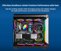 Montech Hyper Flow 360 ARGB Zwart - thumbnail