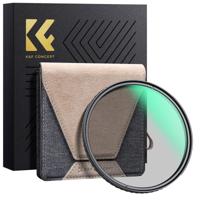 K&F Concept CPL filter Nano X PRO met koperen frame 67mm - polarisatiefilter met 36-laagse nanocoating - thumbnail
