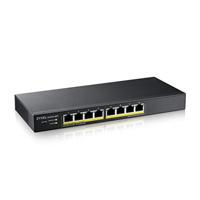 Zyxel GS1915-8EP Managed L2 Gigabit Ethernet (10/100/1000) Power over Ethernet (PoE) Zwart - thumbnail
