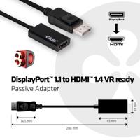 DisplayPort - HDMI 1.4 VR ready Passive Adapter Adapter - thumbnail