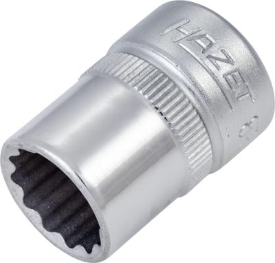 HAZET Dopsleutel 880Z-12 · 3/8 inch (10 mm) vierkant hol · Buitentwaalfkant tractieprofiel · SW 12 mm