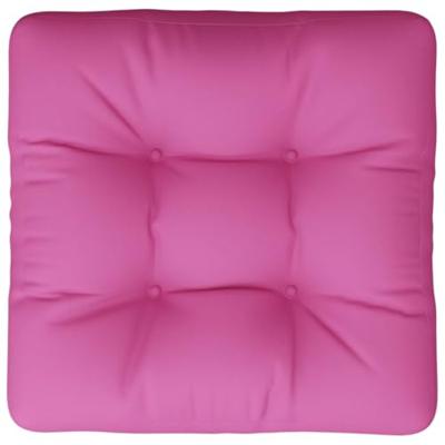 VidaXL Palletkussen 58x58x10 cm oxford stof roze - thumbnail