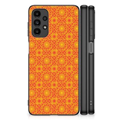 Samsung Galaxy A13 4G Back Case Batik Oranje Samsung Galaxy A13 4G Back Case Batik Oranje