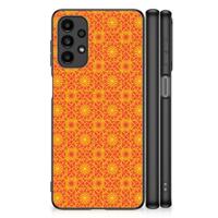 Samsung Galaxy A13 4G Back Case Batik Oranje - thumbnail
