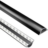 TRU COMPONENTS Kabelbrug 1571661 PVC Zwart Aantal kanalen: 1 1000 mm Inhoud: 1 m - thumbnail
