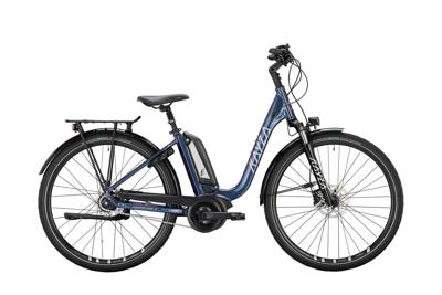 KAYZA elektrische trekkingfiets "tanana dry 3" mod. 22 ebike tanana dry 3 28/45 wave 8sp green/sil.
