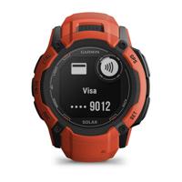 Connected GPS -horloge - Garmin - 2x Solar Rouge Instinct - thumbnail