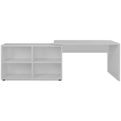 VidaXL Eettafel 140x80x75 cm wit VidaXL Eettafel 140x80x75 cm wit