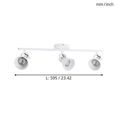 Eglo PlafondspotSeras 1 3-lichts - 98395