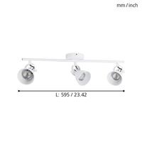 Eglo PlafondspotSeras 1 3-lichts - 98395 - thumbnail