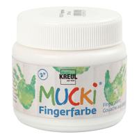 Creativ Company Mucki vingerverf wit, 150ml - thumbnail