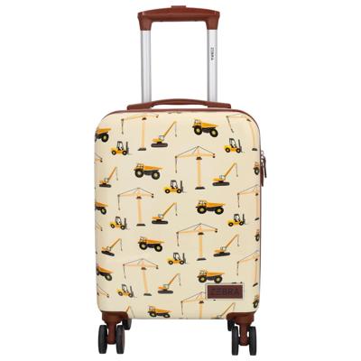 Zebra Trends Avonturier Kinderkoffer-Construction traffic