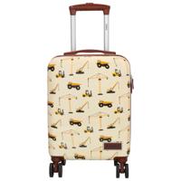 Zebra Trends Avonturier Kinderkoffer-Construction traffic - thumbnail