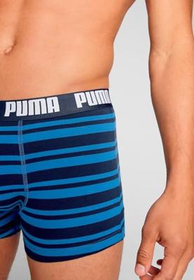Puma Boxershorts Everyday Heritage Stripe 2-pack True Blue Combo-XL