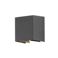 Konstsmide Cremona 7959-370 LED-buitenlamp (wand) Energielabel: G (A - G) LED LED vast ingebouwd 6 W Antraciet - thumbnail