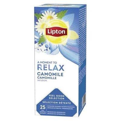 Thee Lipton Relax camomile 25x1.5gr | 6 stuks
