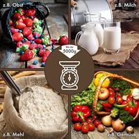 Profi Cook PC-KW 1247 Keukenweegschaal Analoog Met schaalverdeling Weegbereik (max.): 5 kg RVS - thumbnail